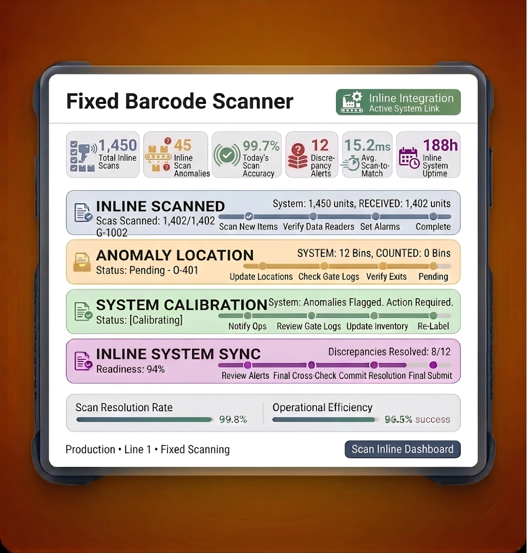 Fixed Barcode Scanner