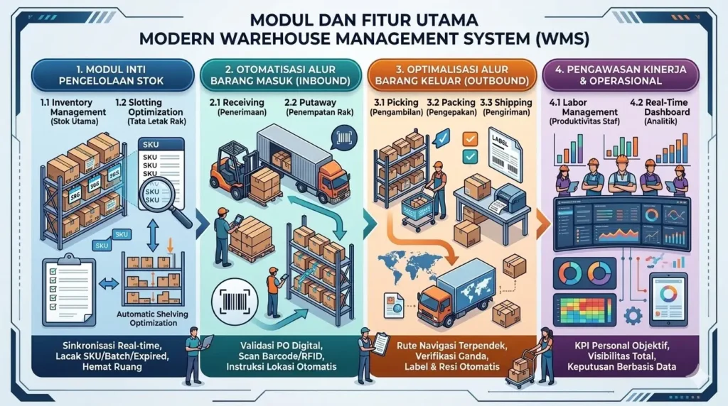 fitur warehouse management system